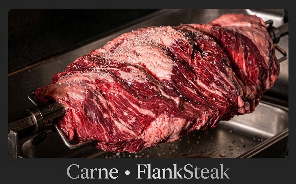 Flank Steak no espeto